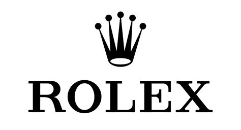 rolex emblem|rolex logo black and white.